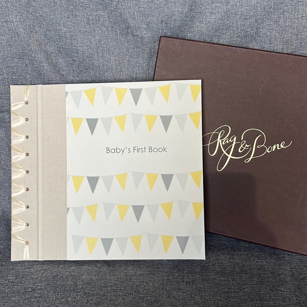 Rag & Bone Baby’s First Book with Gift Box